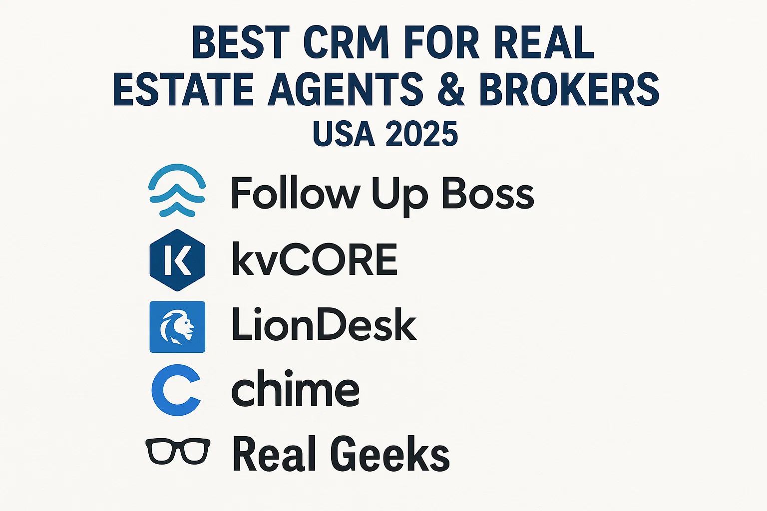 Best CRM for Real Estate Agents & Brokers USA 2025 Hero Image