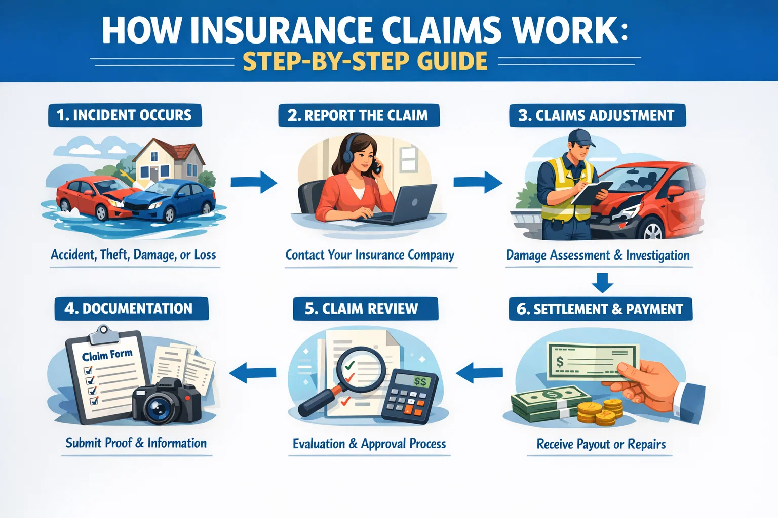 How Insurance Claims Work: Step-by-Step Guide Hero Image